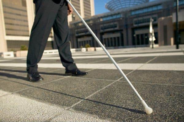 – 200907blind person with cane