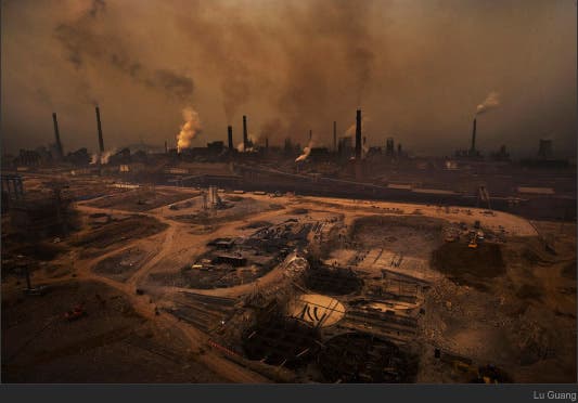 Tianjin Steel Plan in Hebei Province, China. (c) Lu Guang 