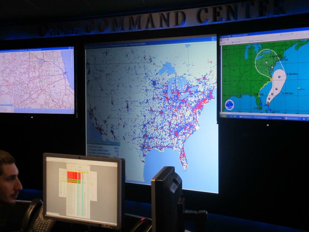 OnStar command center