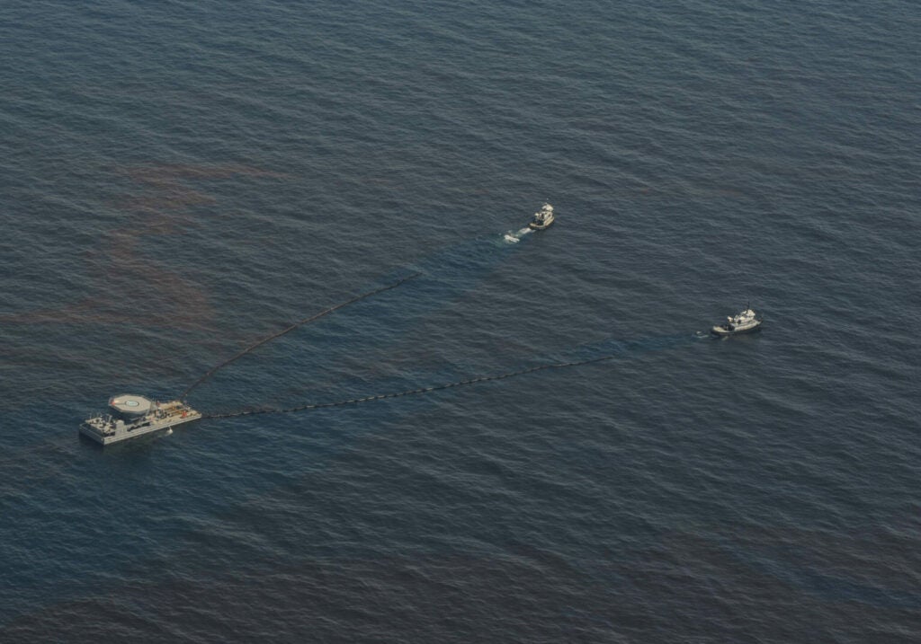 Deepwater Horizon Skimming Operations