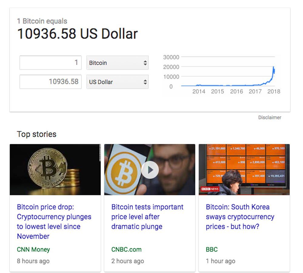 Out of date bitcoin stories