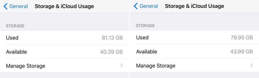 Apple 10.3 extra storage