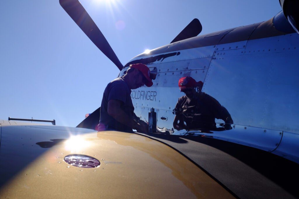 North American P-51D Mustang airplane