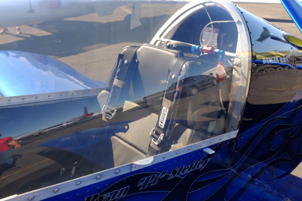 small jet cockpit glass