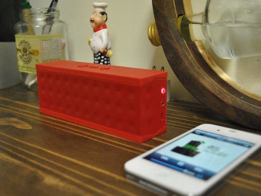 The Jawbone Jambox is another empowering gadget for small folks--big sound, small package. It's a tiny tiny wireless speaker--shorter than the base of my palm to my outstretched but small fingers--that sounds <a href="https://www.popsci.com/gadgets/article/2011-11/testing-best-jawbone-jambox-best-looking-miniature-bluetooth-speaker/">startlingly good</a>. Like, enough to fill a room with detailed, non-distorted, and surprisingly loud music. There's also a larger version called the Big Jambox, but that's for big people. The regular Jambox is good enough for small folks--and you'll be surprised how many situations you'll find it perfect for. <strong>$130, <a href="http://www.amazon.com/Jawbone-JAMBOX-Wireless-Bluetooth-Speaker/dp/B004E10KI8/">Amazon</a></strong>