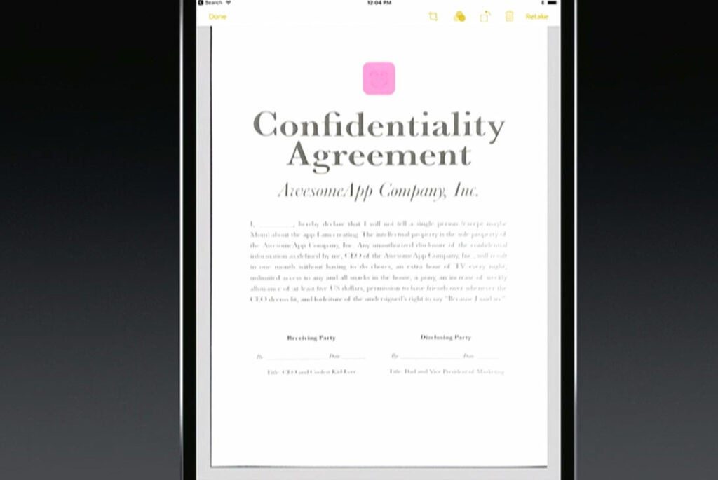 Ipad Pro Document Scanner