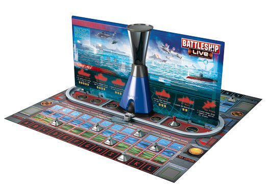 A new take on Battleship uses infrared to bring random elements to gameplay. The game's eye tracks players' fleets and hits them with events such as typhoons and spy-plane flyovers. <strong>Battleship LIVE:</strong> $50; <a href="http://hasbro.com">Hasbro</a>