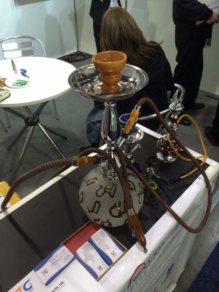 There was a hookah. "A high-tech hookah?" you ask, exhausted. Nope.