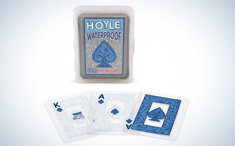 Hoyle Waterproof Clear Playing Cards