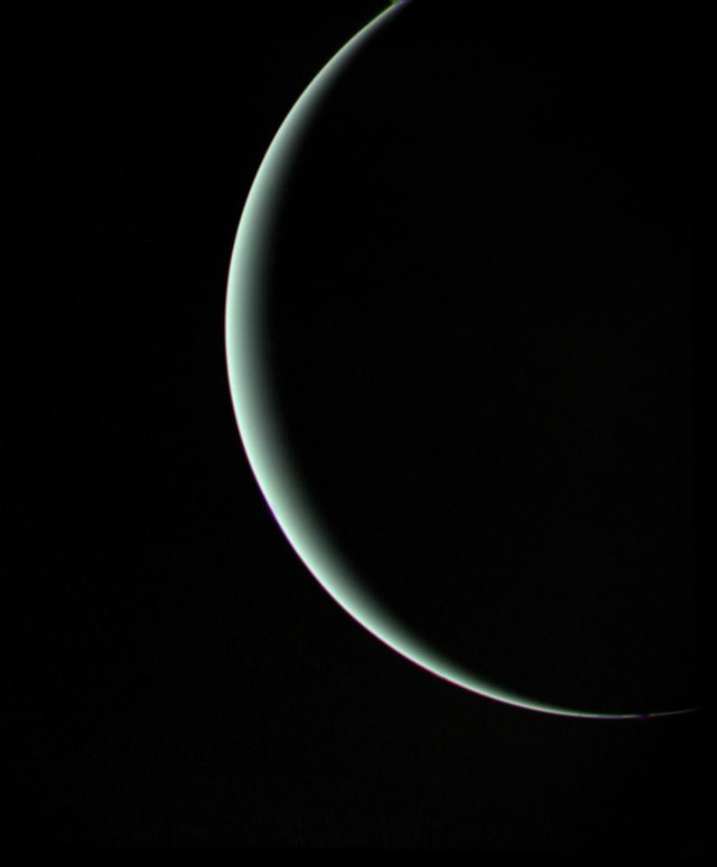 Although Neptune, the farthest planet from the sun, is pretty damn cold (-360 degrees Fahrenheit), Uranus takes the prize for being our solar system's coldest planet. The lowest temperature ever recorded on Uranus was -371 degrees Fahrenheit. Scientists aren't exactly sure why Uranus, which is more than a billion miles closer to our star than Neptune, boasts colder temperatures, but some experts believe the planet's odd orientation or energetic atmosphere <a href="http://www.spaceanswers.com/solar-system/why-is-uranus-colder-than-neptune/">are to blame for the loss of heat</a>.