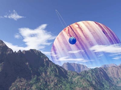 An artist's view of an exoplanet; not related in any way to the article