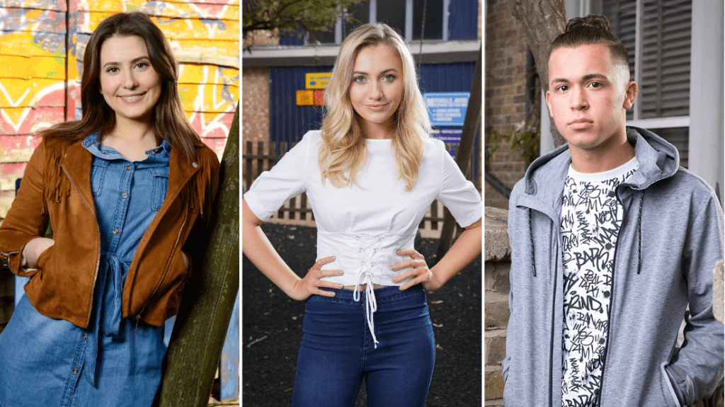 – 202307jasmine armfield tilly keeper and shaheen jafargholi who played bex louise and shakil in eastenders