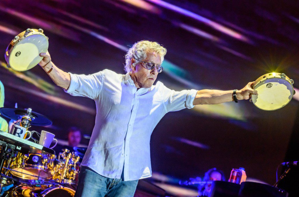 Roger Daltrey of The Who performs