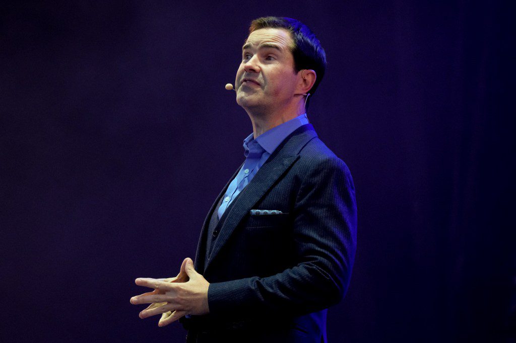 Jimmy Carr Performs At Virgin Money Unity Arena