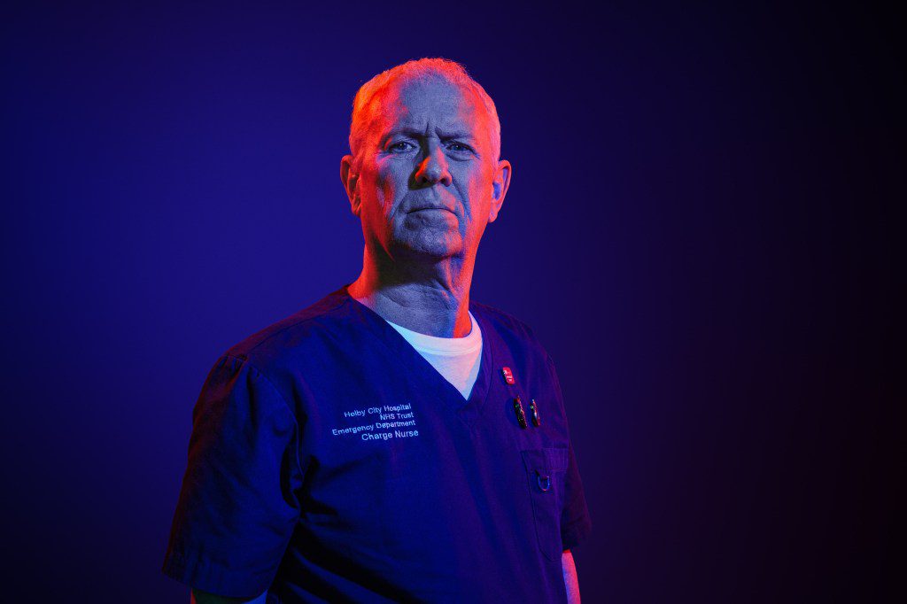 Derek Thompson as his Casualty character Charlie Fairhead