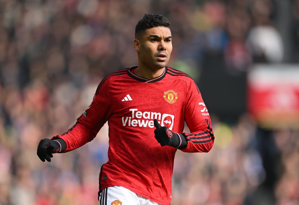 Manchester United midfielder Casemiro