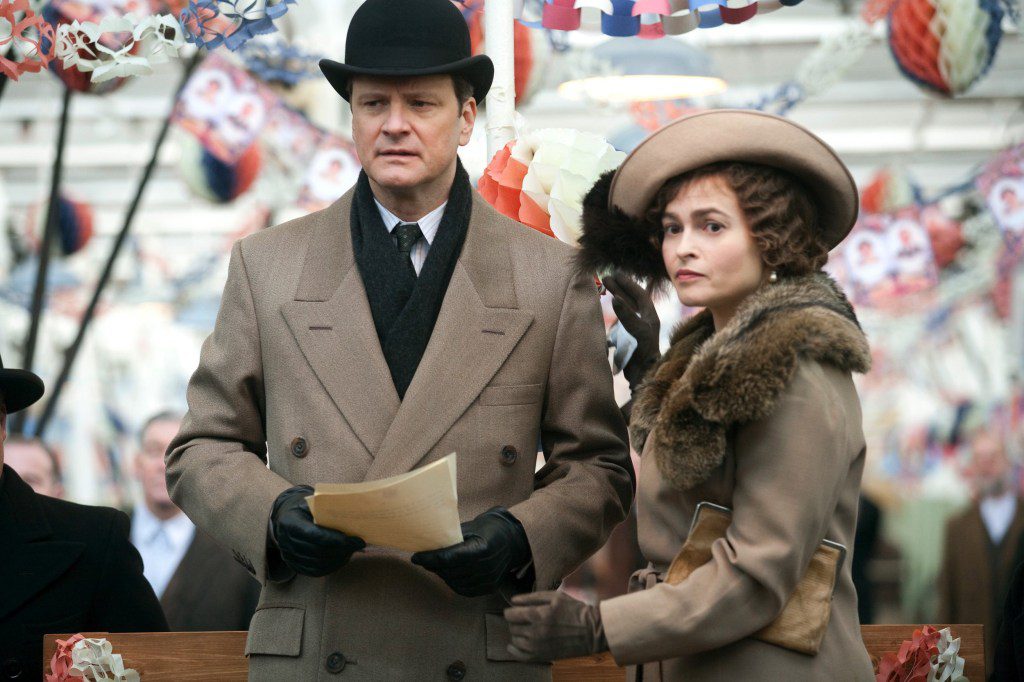 Colin Firth, Helena Bonham Carter in The King's Speech