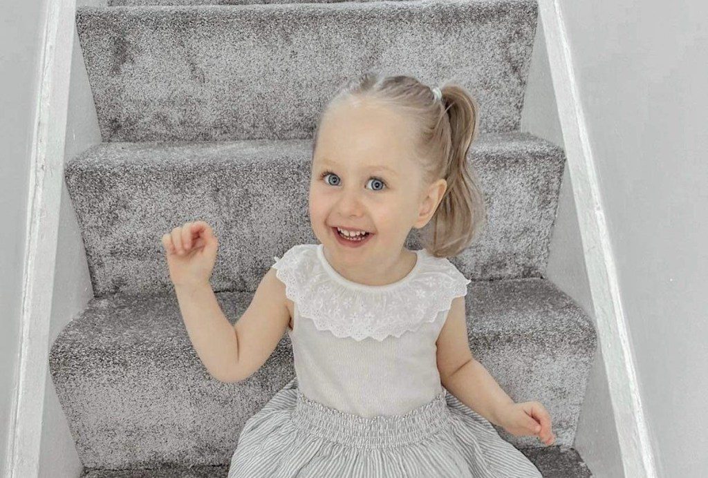 **EMBARGOED UNTIL 14.00HRS GMT - MARCH 17, 2024** Wynter, 3, has developed an unusual eating disorder called pica ? which causes her to attempt to eat inedible objects. See SWNS story SWFTpica. A desperate mum is pleading for help with her daughter's rare condition that sees her 