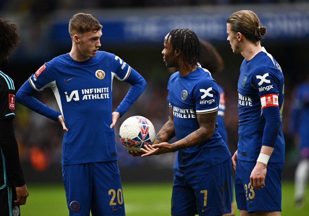 Sterling missed a penalty during Chelsea's FA Cup win