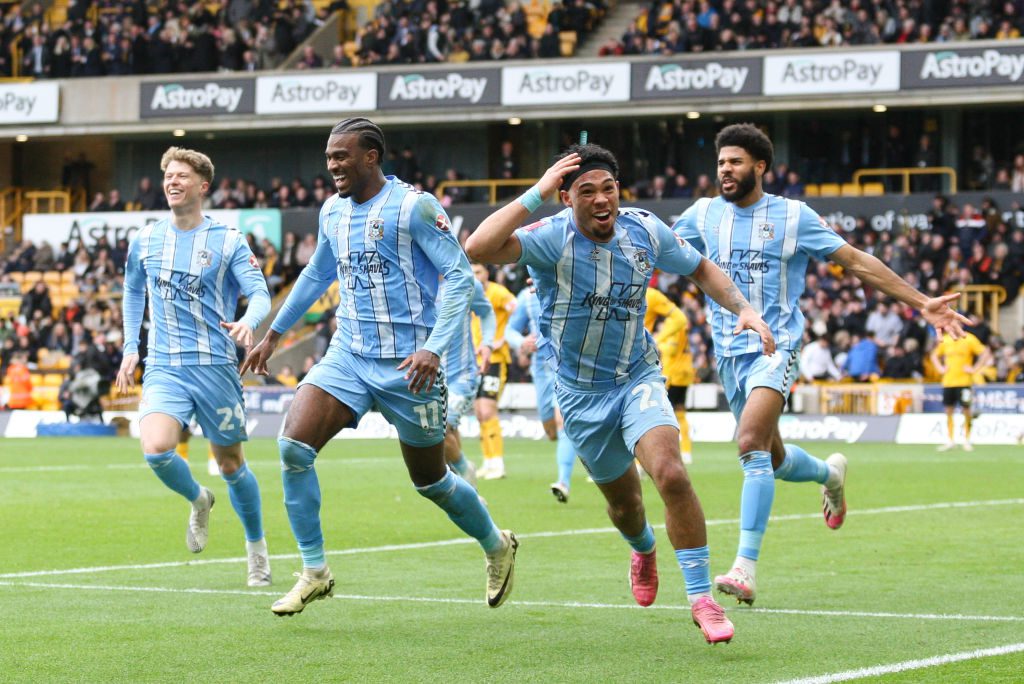 Coventry beat Wolves to reach the FA Cup semi-final