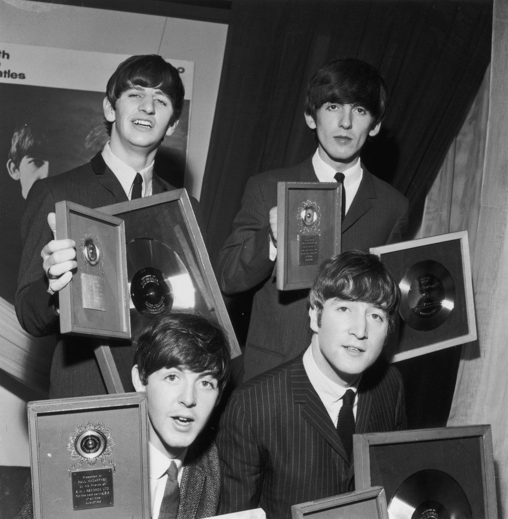 Beatles' Silver Discs