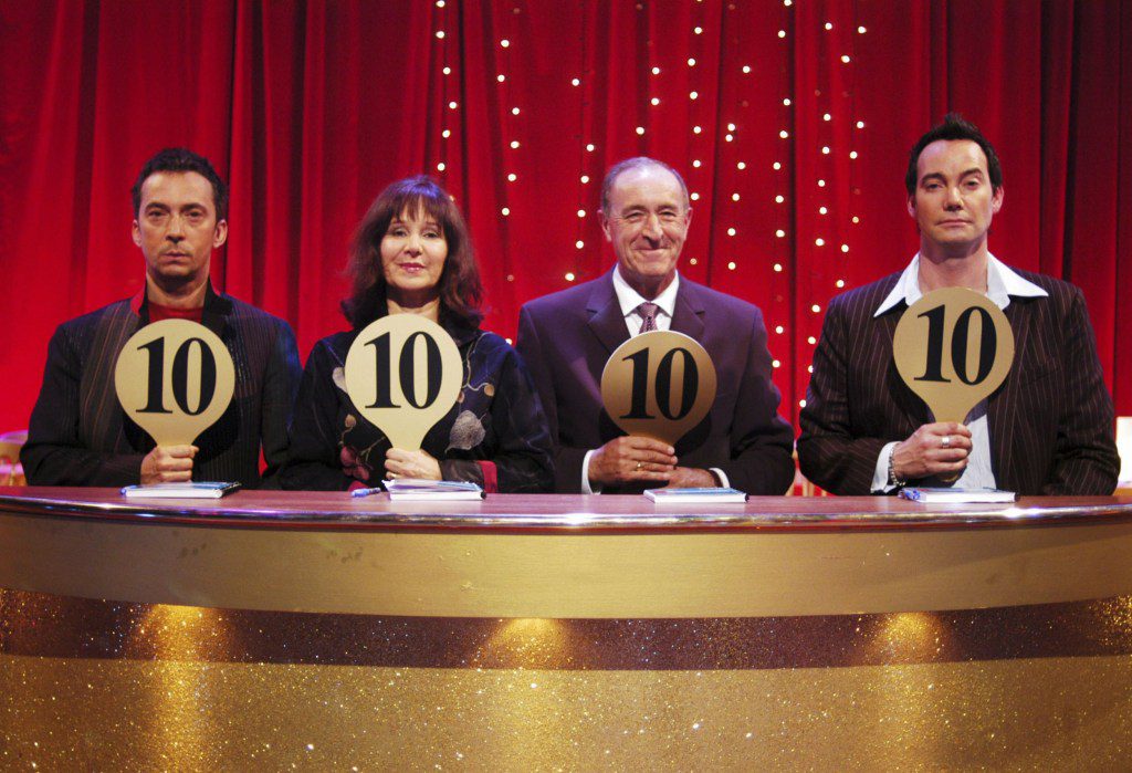 Strictly Come Dancing judges Bruno Tonioli, Arlene Phillips, Len Goodman and Craig Revel Horwood