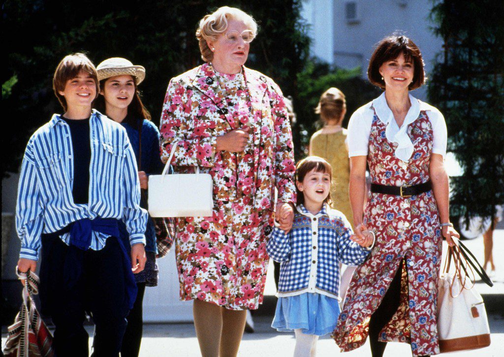 Mrs Doubtfire - Matthew Lawrence, Lisa Jakub, Robin Williams, Mara Wilson, Sally Field