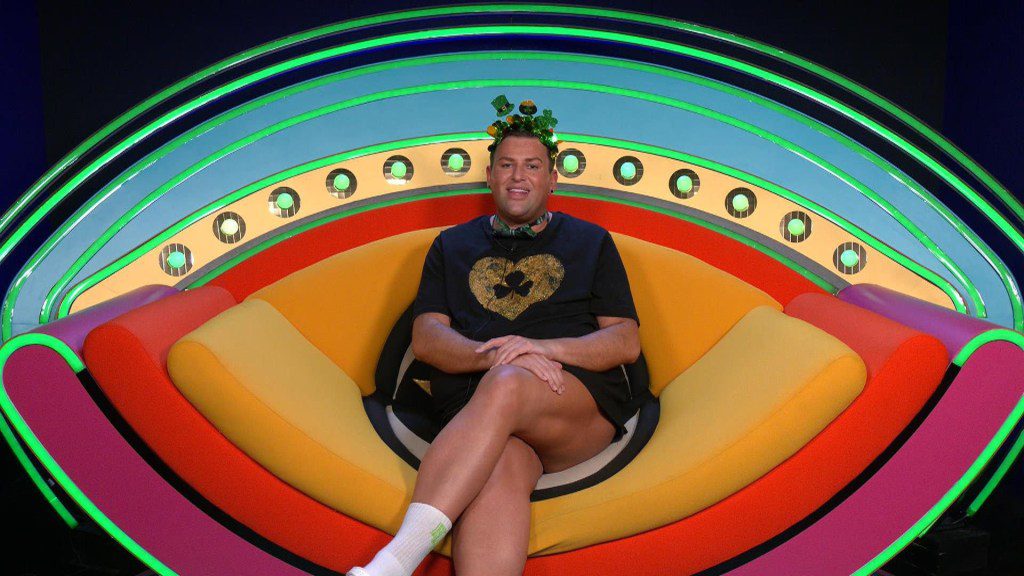 David Potts in CBB diary room