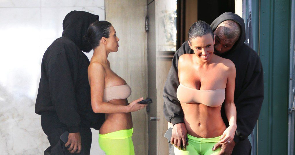 Kanye West and Bianca Censori