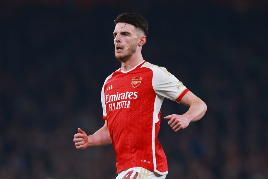 Arsenal star Declan Rice