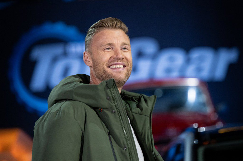 Freddie Flintoff on Top Gear