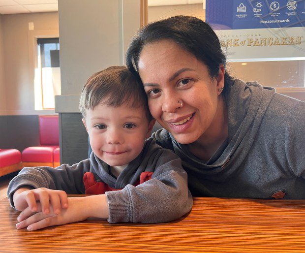 Miriam McDonald spends time with her 4-year-old son, Nico. McDonald struggled to get care for postpartum depression at Kaiser Permanente, an experience that would lead to significant policy changes by the health care provider. (Keith McDonald/KFF Health News/TNS)