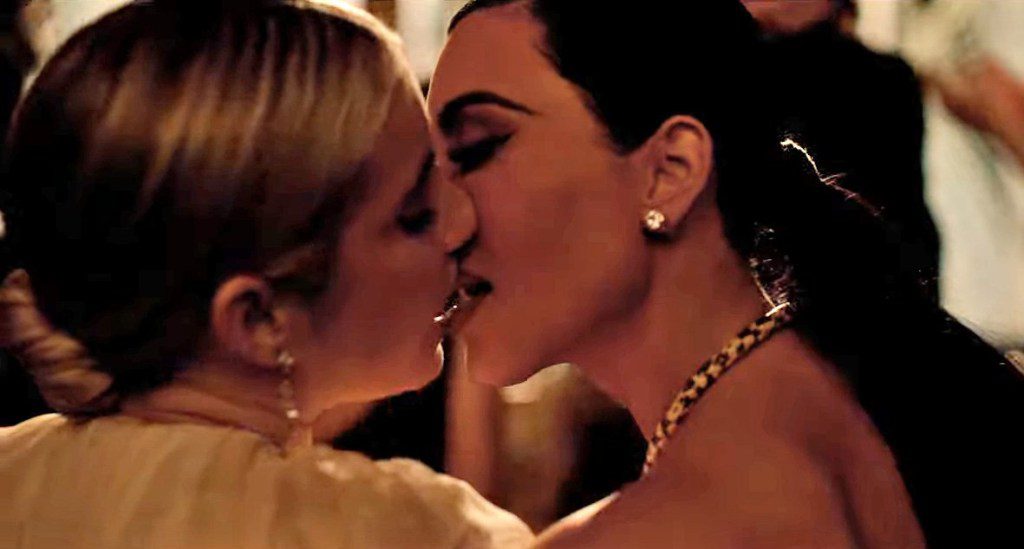 Kim Kardashian kisses Emma Roberts in AHS: Delicate Part Two trailer