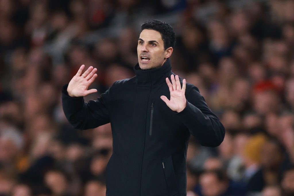 Arsenal manager Mikel Arteta