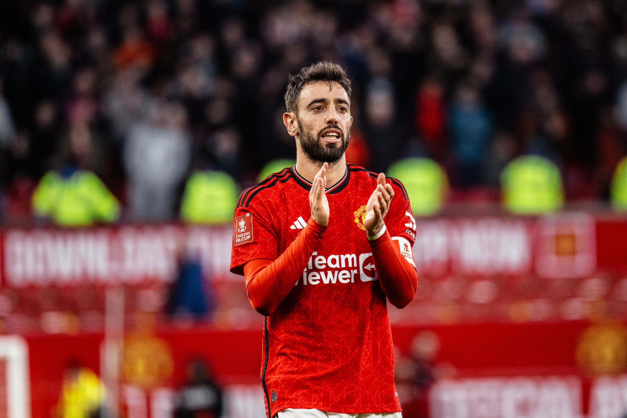 Manchester United star Bruno Fernandes