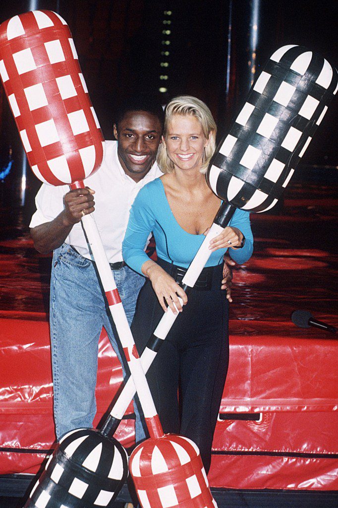 ULRIKA JONSSON AND JOHN FASHANU 'GLADIATORS' 