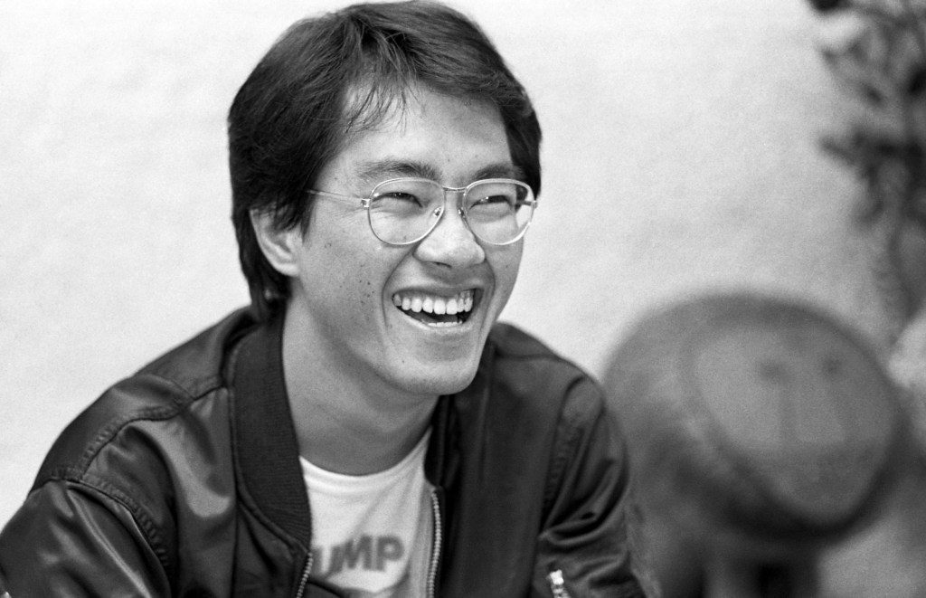 epa11206030 A black and white photograph taken in May 1982 shows Japanese manga artist Akira Toriyama. On 08 March 2024, the publishing company Shueisha announced in a statement that Akira Toriyama, who published many works in Jump magazine, has passed away. Toriyama was the creator of the 'Dragon Ball' manga series. EPA/JIJI PRESS JAPAN OUT EDITORIAL USE ONLY/