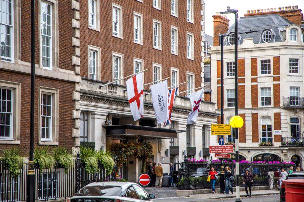 The Marriott Bonvoy in London