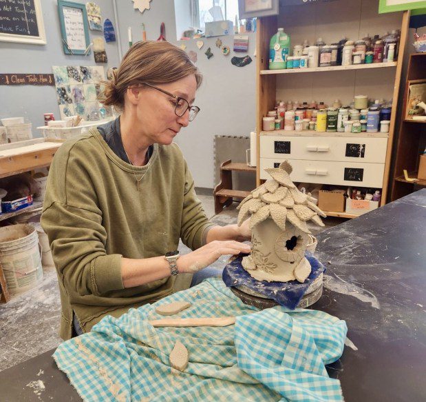 ArtFusion's pottery class enables participants to try hand-forming clay or using the wheel. (ArtFusion 19464 / For MediaNews Group)