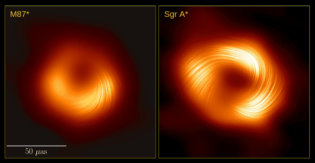 M87 and Sgr A side by side