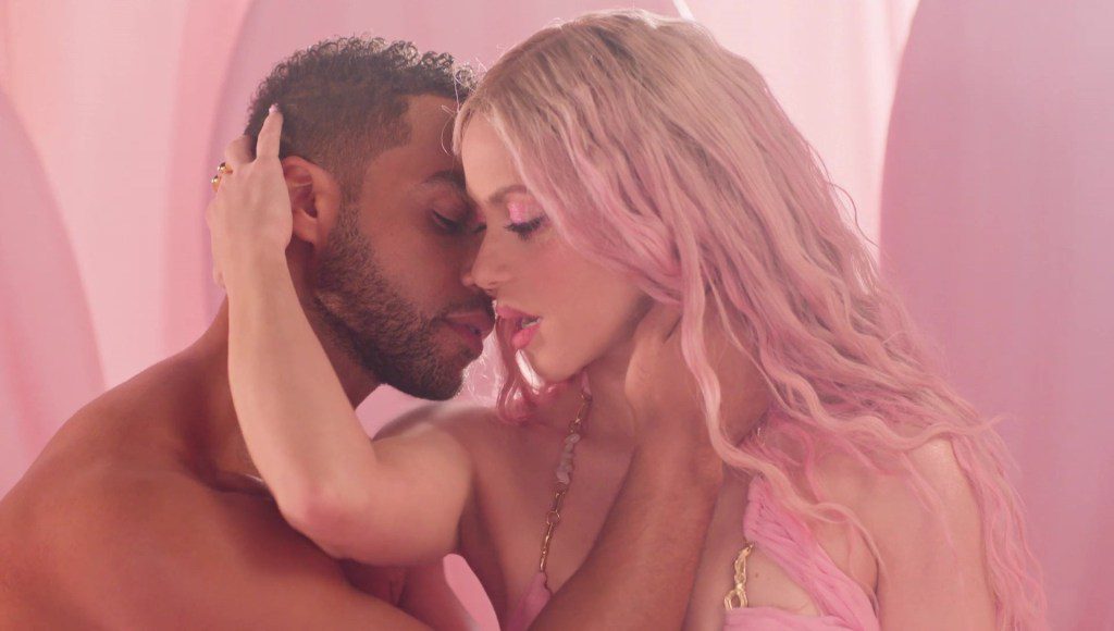 Lucien Laviscount and Shakira