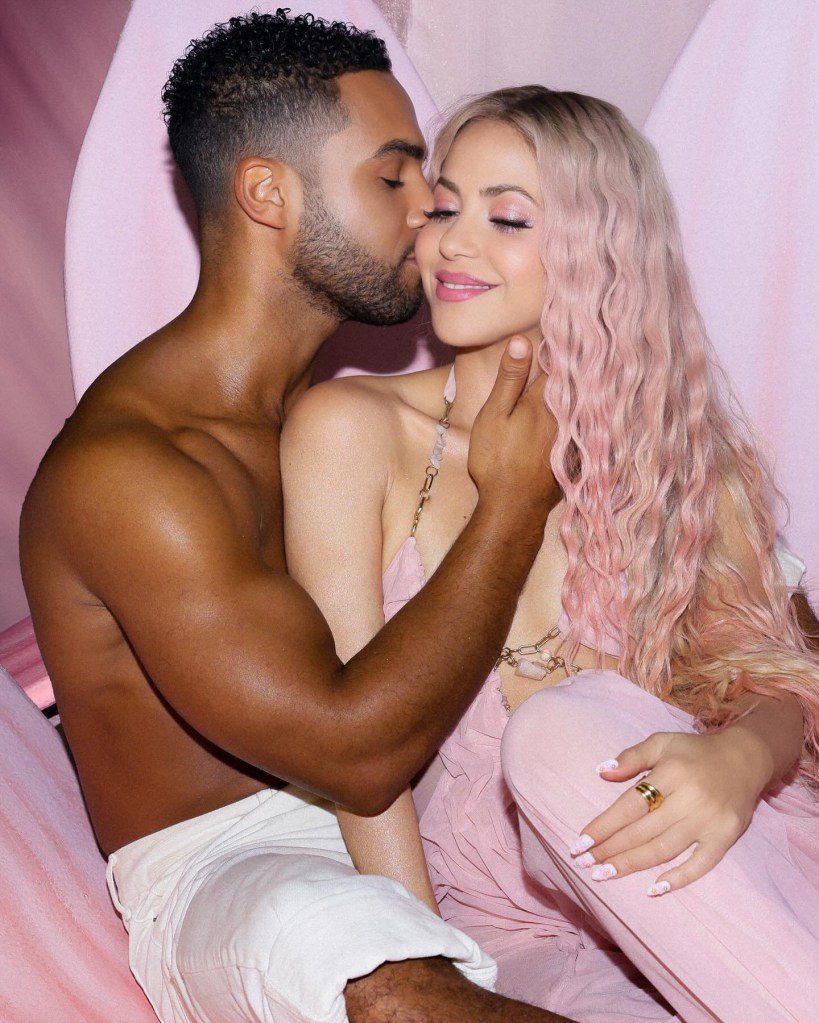 Lucien Laviscount and Shakira