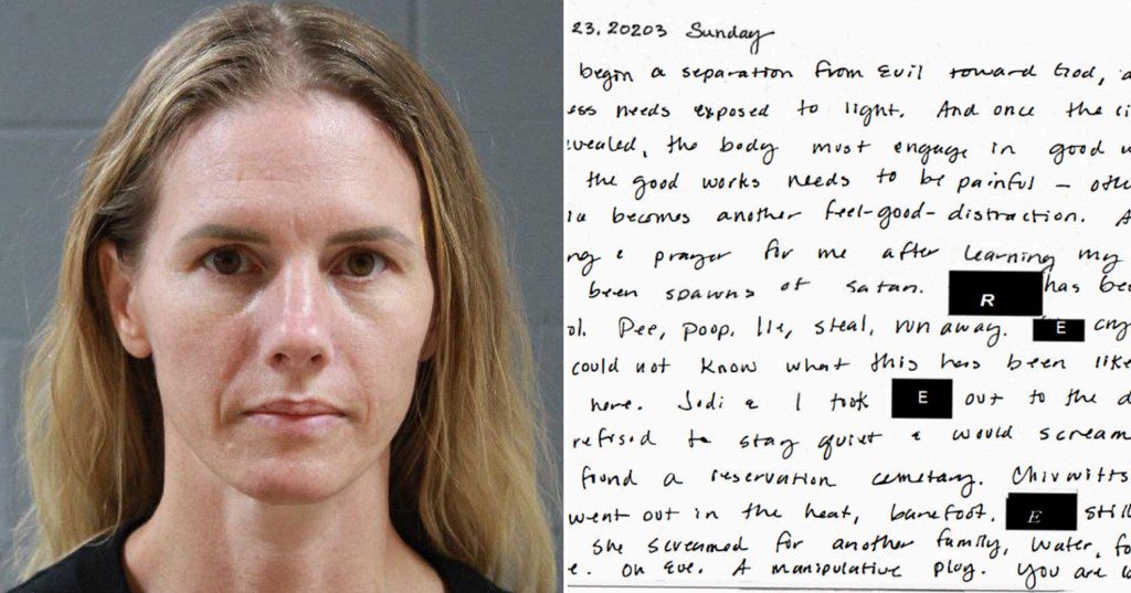 Read Ruby Franke's horrifying handwritten journals detailing abuse inflicted on her starved children