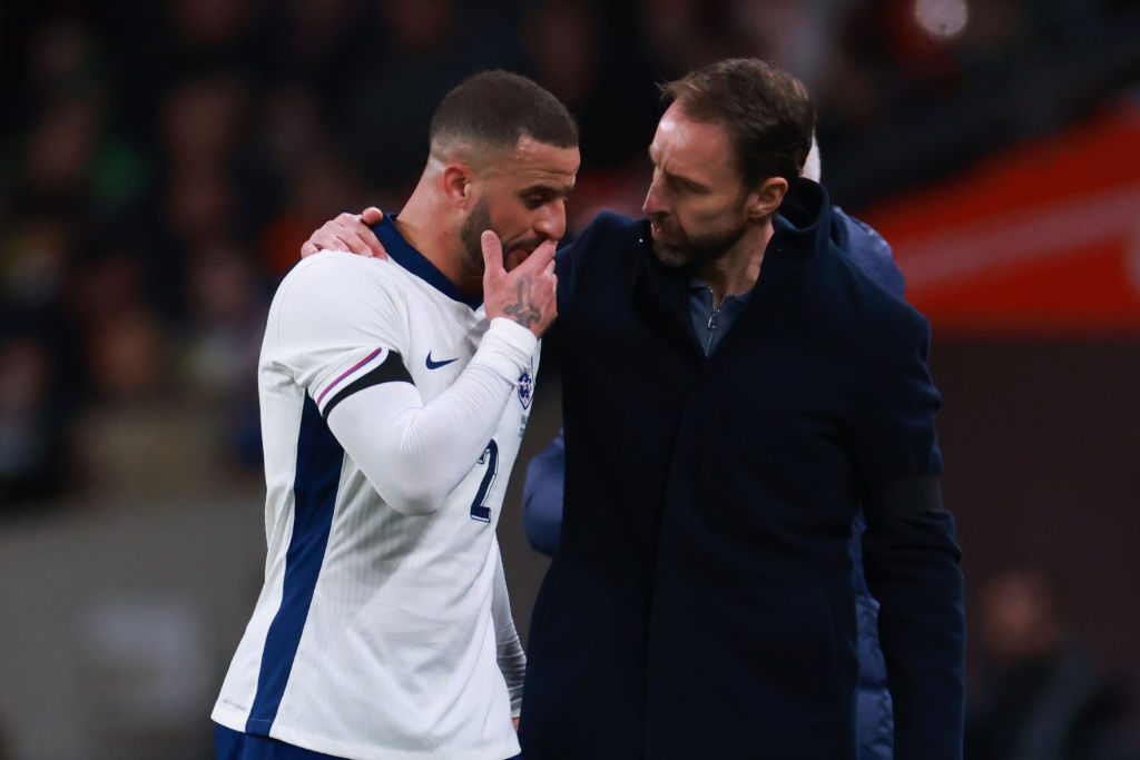 Kyle Walker injured against Brazil