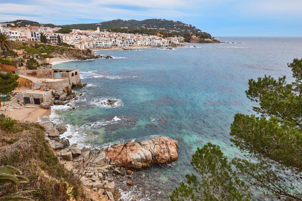 Picturesque village of Calella de Palafrugell. Girona, Catalonia, Spain