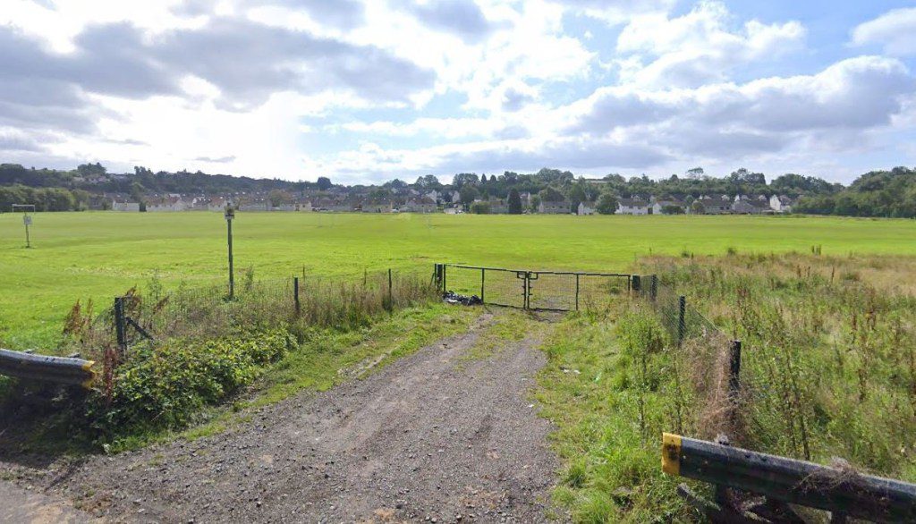 Colquhoun Park in East Dunbartonshire, close to where the attack happened