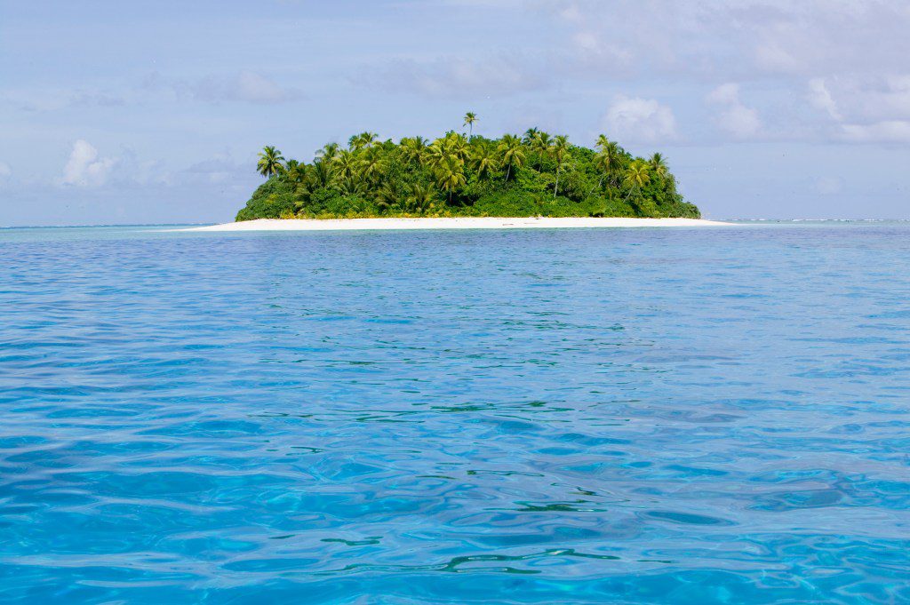 Teafualiku Island in Tuvalu