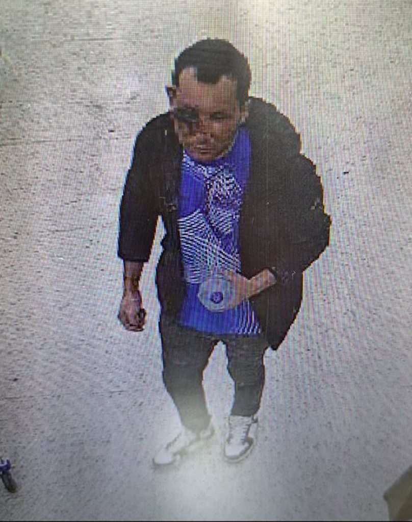 BEST QUALITY AVAILABLE Handout CCTV image dated 31/01/24 issued by the Metropolitan Police of Abdul Ezedi. The Alkali attack suspect is believed to have 