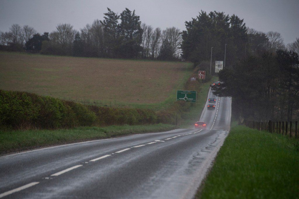 BNPS.co.uk (01202 558833) Pic: BNPS Pictured: The A354 pictured this evening A motorist has been arrested on suspicion of murder after a nine-year-old boy was killed in a car crash, police revealed tonight. The boy was a passenger in a Citroen DS9 car which crashed with a Ford Transit van and a DAF cattle transporter truck and trailer. The driver of the grey Citroen, a woman aged in her 30s, was arrested on suspicion of murder. The fatal collision happened at 5.21pm yesterday (Mon) on the A354 Salisbury Road at East Woodyates, Dorset.