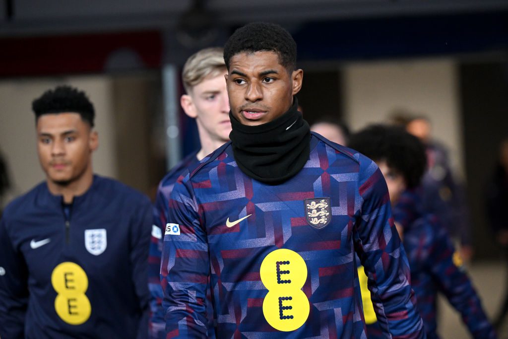 England and Man Utd star Marcus Rashford